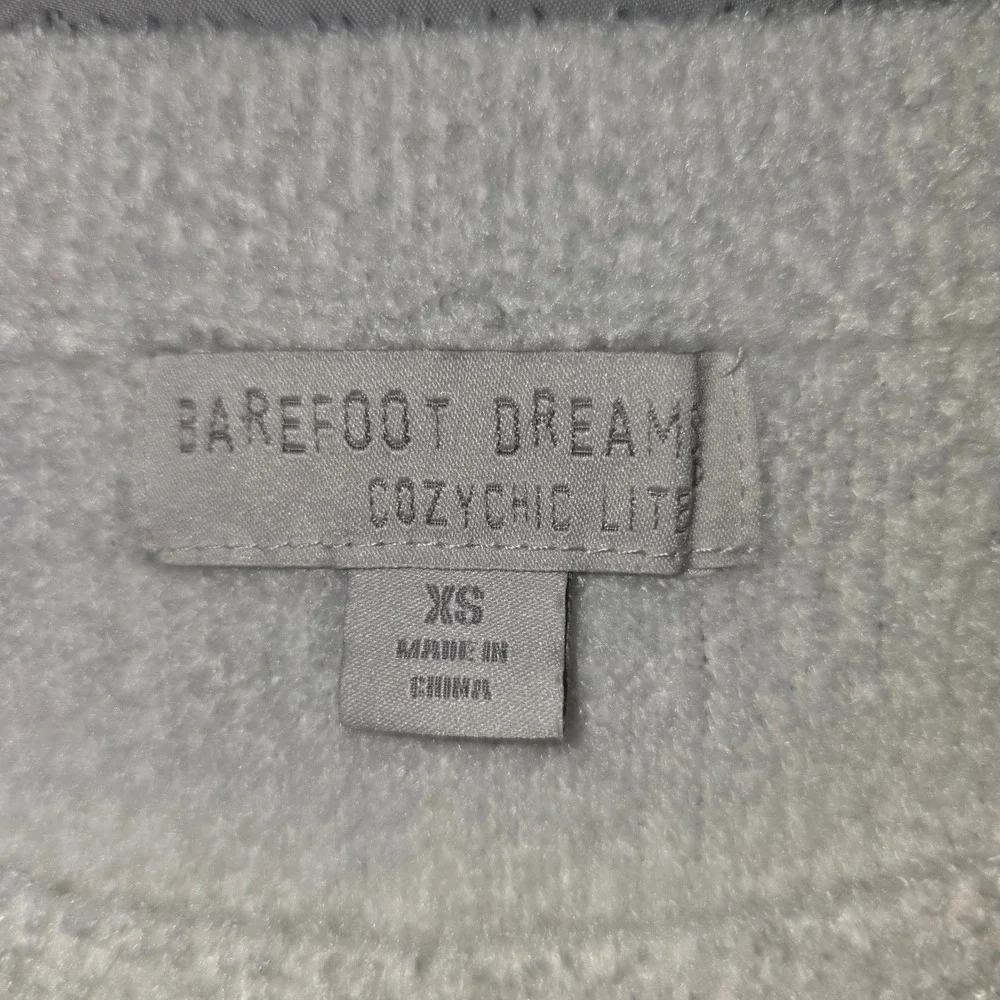 Barefoot Dreams Sweater XS Women Light Blue CozyChic Lite Dolman BDWCL20544